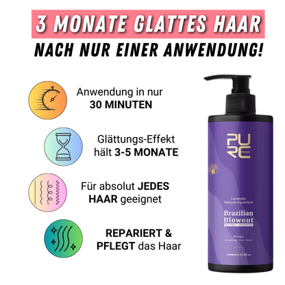 PurcPure™ XL 3 Monate Keratin Haarglättung (1000ml)